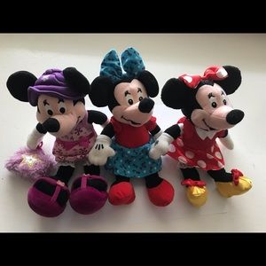 Disney plush minnie mouse toys